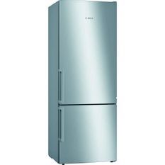 BOSCH KGE58AICP Réfrigérateur combi - 495 L (377 L + 118 L) - Brassé LowFrost - A+++ - HxLxP 191 x 70 x 77 cm - Inox