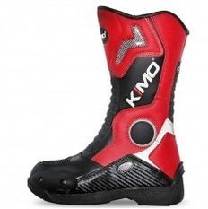 Bottes enfant moto cross Kimo Racing rouge