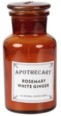 Bougie apothicaire Rosemary White Ginger 113 gr