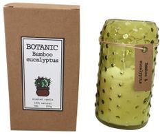 Bougie parfum bambou & eucalyptus Botanic