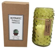 Bougie parfum tabac & vanille Botanic