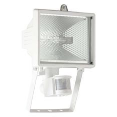 BRILLIANT - TANKO Applique extérieure - detecteur inclus - coloris blanc - métal/verre R7s 1x400W