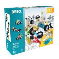 BRIO - Coffret Builder et Moteur a rétrofriction