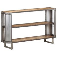 Buffet 120x30x73 cm Bois de manguier massif