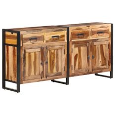 Buffet 172x35x80 cm Bois d'acacia solide avec finition