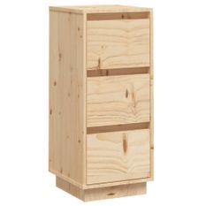 Buffet 32x34x75 cm Bois massif de pin