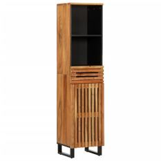 Buffet 38x34x160 cm bois d'acacia massif