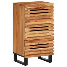 Buffet 40x34x75 cm bois d'acacia massif