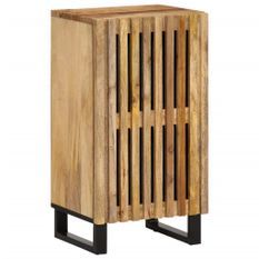 Buffet 40x34x75 cm bois de manguier massif brut