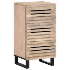 Buffet 40x34x75 cm bois massif de manguier