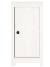 Petit meuble de rangement 1 porte en bois massif de pin – Collection Aloska