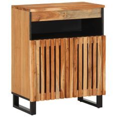 Buffet 60x34x75 cm bois d'acacia massif