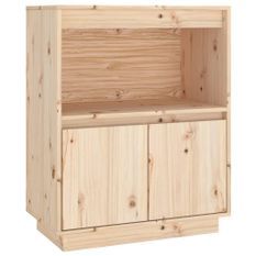 Buffet 60x34x75 cm Bois massif de pin 3