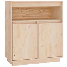 Buffet 70x34x80 cm Bois massif de pin