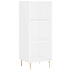 Buffet blanc 34,5x32,5x90 cm bois d'ingénierie