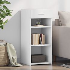 Buffet blanc 40x42,5x93 cm bois d'ingénierie