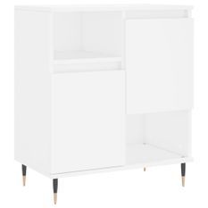 Buffet Blanc 60x35x70 cm Bois d'ingénierie