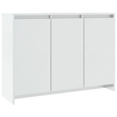 Buffet Blanc brillant 102x33x75 cm