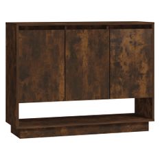 Buffet Chêne fumé 97x31x75 cm