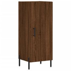 Buffet Chêne marron 34,5x34x90 cm Bois d'ingénierie