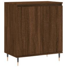 Buffet Chêne marron 60x35x70 cm Bois d'ingénierie