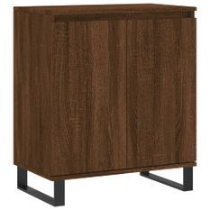 Buffet Chêne marron 60x35x70 cm Bois d'ingénierie