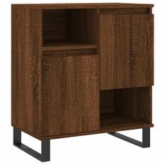 Buffet Chêne marron 60x35x70 cm Bois d'ingénierie