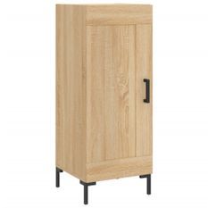 Buffet Chêne sonoma 34,5x34x90 cm Bois d'ingénierie