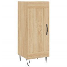 Buffet Chêne sonoma 34,5x34x90 cm Bois d'ingénierie