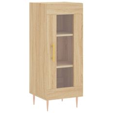 Buffet Chêne sonoma 34,5x34x90 cm Bois d'ingénierie