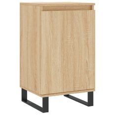 Buffet chêne sonoma 40x35x70 cm bois d'ingénierie