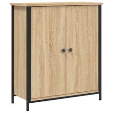 Buffet chêne sonoma 70x30x80 cm bois d'ingénierie