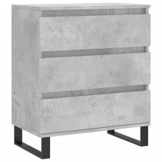 Buffet Gris béton 60x35x70 cm Bois d'ingénierie