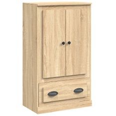 Buffet haut chêne sonoma 60x35,5x103,5 cm bois d'ingénierie