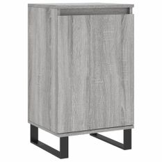 Buffet sonoma gris 40x35x70 cm bois d'ingénierie