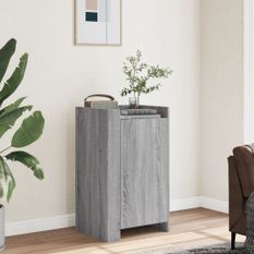 Buffet sonoma gris 45x35x75 cm Bois d'ingénierie
