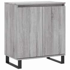 Buffet Sonoma gris 60x35x70 cm Bois d'ingénierie