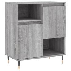 Buffet Sonoma gris 60x35x70 cm Bois d'ingénierie