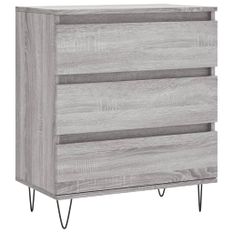 Buffet Sonoma gris 60x35x70 cm Bois d'ingénierie