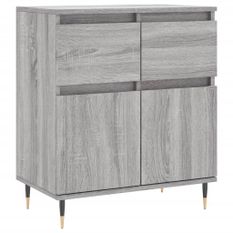 Buffet Sonoma gris 60x35x70 cm Bois d'ingénierie