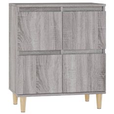 Buffet Sonoma gris 60x35x70 cm Bois d'ingénierie