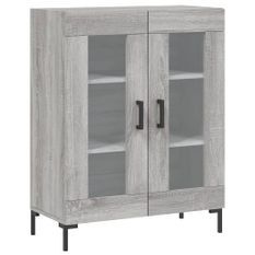 Buffet sonoma gris 69,5x34x90 cm bois d'ingénierie