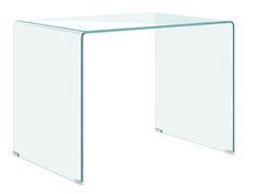 Bureau design verre trempé Baki 100 cm