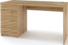 Bureau en bois ARITA – 120 ou 140 cm – Chêne artisan