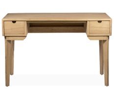 Bureau en bois massif LANDY – Design naturel