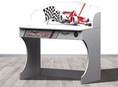 Bureau enfant blanc Formule 1