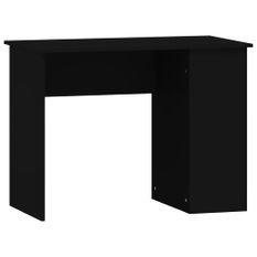 Bureau Noir 100x55x75 cm Bois d'ingénierie