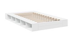 Cadre de lit 20 cm en bois avec rangement Inova - Optimisation de place