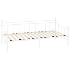 Lit de repos Blanc Métal 90 x 200 cm 2