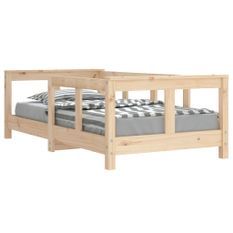 Cadre de lit pour enfant 70x140 cm bois de pin massif